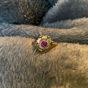 Art Deco 14k Ruby Ring